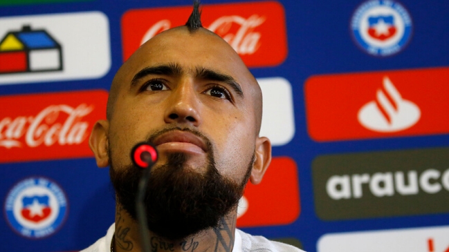 Arturo Vidal: Ahora en los partidos por los puntos verán al verdadero Chile