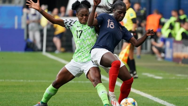 Francia derribó a Nigeria y selló su paso a los octavos de final del Mundial Femenino