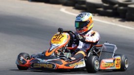 Diego Portell comienza a probarse la corona del Campeonato Nacional de Karting