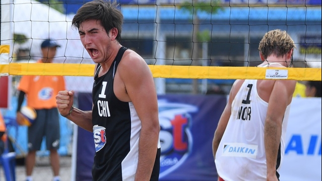 Dupla chilena inició el Mundial sub 21 de voleibol playa con un triunfo y una derrota