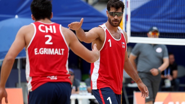 Primos Grimalt debutaron con un traspié en el Mundial de voleibol playa de Hamburgo