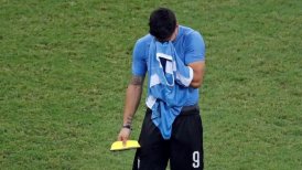 La desazón de Luis Suárez tras la eliminación de Uruguay de Copa América ante Perú