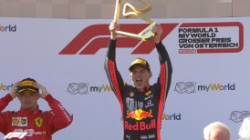 Max Verstappen se consagró como ganador en el Gran Premio de Austria