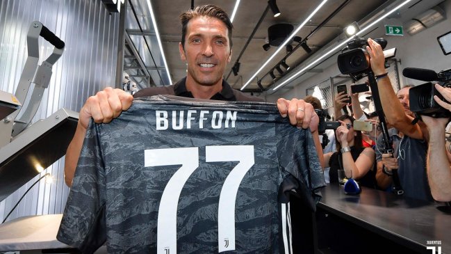 Gianluigi Buffon usará el dorsal 77 en Juventus