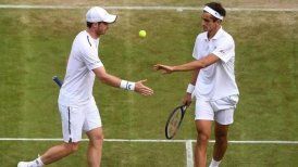 Andy Murray regresó a Wimbledon con victoria en dobles