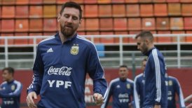 Lionel Messi comandó el único entrenamiento de Argentina en Sao Paulo