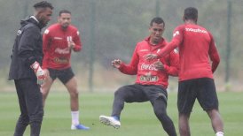 Pensando en la final: Perú entrenó en Río de Janeiro bajo un aguacero