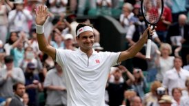 El punto imposible con el que deslumbró Roger Federer en Wimbledon