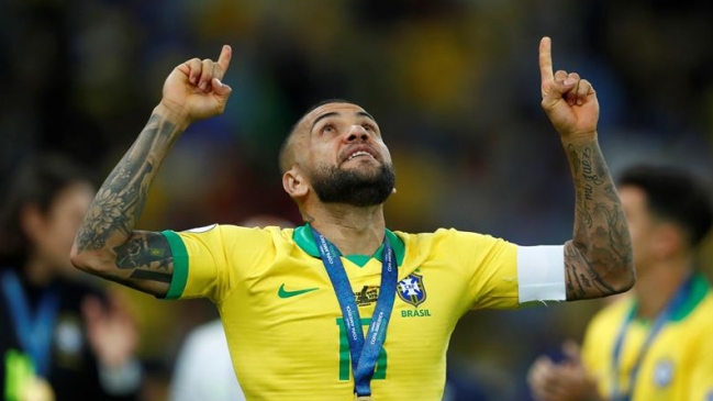 Dani Alves tras triunfo de Brasil en Copa América: Somos merecedores de este título