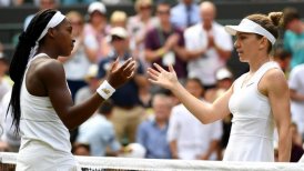 Simona Halep detuvo el impulso de la joven Cori Gauff en Wimbledon