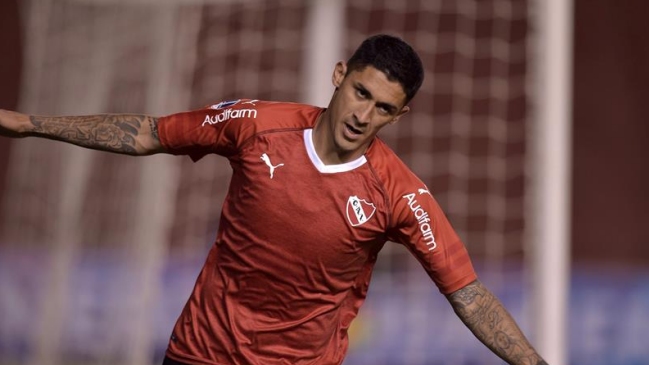 Pablo Hernández anotó un gol en amistoso de pretemporada entre Independiente y Aldosivi