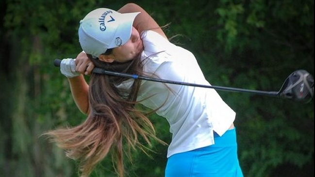 Golfista chilena Antonia Matte logró meritorio segundo lugar en el Western Amateur