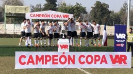 Colo Colo venció en el Superclásico sub 17 a U. de Chile y ganó la Copa VAR
