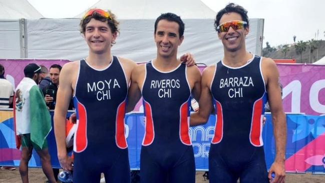 Terminó octavo: Gaspar Riveros fue el mejor chileno en el triatlón masculino en Lima