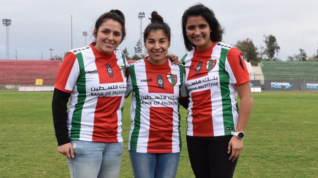Palestino confirmó regresos de María José Urrutia, Nicol Sanhueza y Maryorie Hernández
