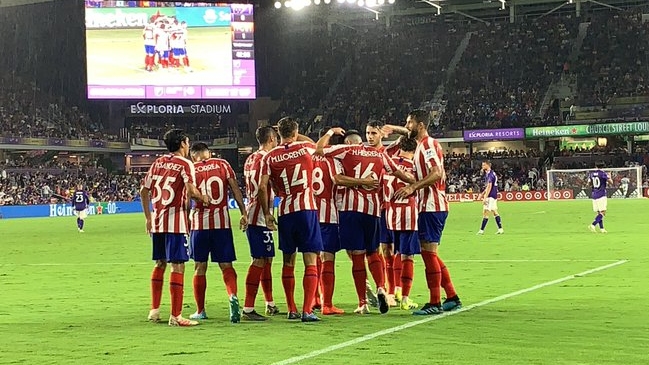Atlético de Madrid derrotó al Equipo de las Estrellas de la Major League Soccer
