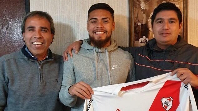 Paulo Díaz llegó a Argentina para convertirse en refuerzo de River Plate