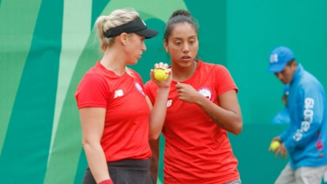 Daniela Seguel y Alexa Guarachi lograron su paso a semifinales en el dobles femenino en Lima 2019
