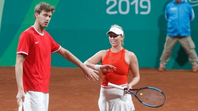 Nicolás Jarry y Alexa Guarachi avanzaron a semifinales del dobles mixto en Lima 2019