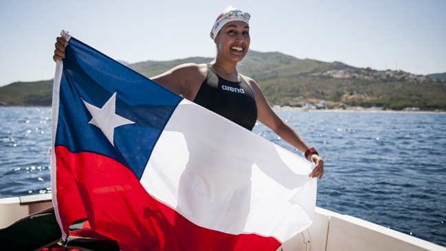 Bárbara Hernández: Estoy feliz de conseguir el "Everest" de los nadadores