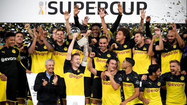 Borussia Dortmund rompió la hegemonía de Bayern Munich y se adueñó de la Supercopa de Alemania