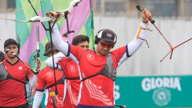 El Team Chile logró medalla de plata en el tiro con arco por equipos de los Juegos Panamericanos