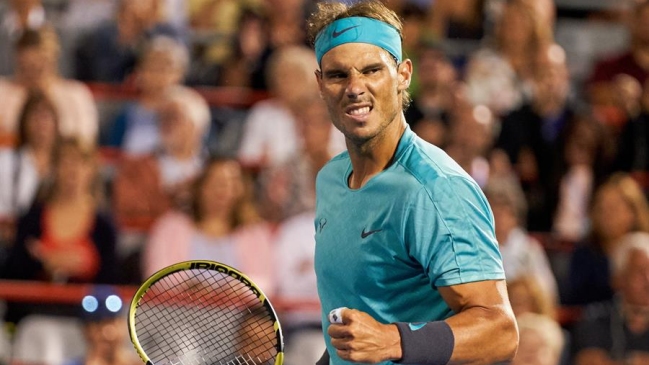 Masters 1.000 de Cincinnati confirmó la ausencia de Rafael Nadal