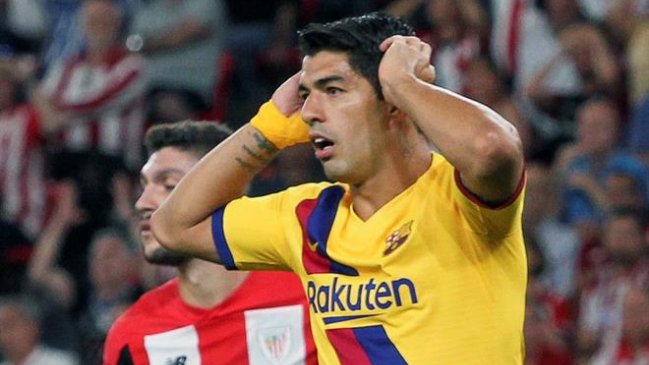 Alarma en Barcelona: Luis Suárez sufrió una lesión muscular
