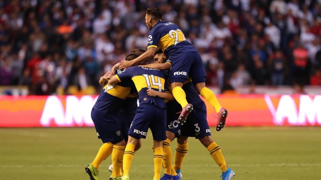Boca goleó en Ecuador a Liga de Quito y puso un pie en semifinales de la Copa Libertadores