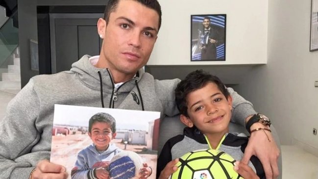 La reacción del hijo de Cristiano Ronaldo al conocer los humildes orígenes de su padre