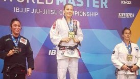 Chilena se convirtió en campeona mundial de jiu jitsu en Estados Unidos