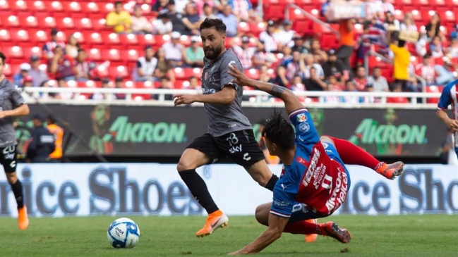 Felipe Gallegos marcó un gol en triunfo de Necaxa ante Chivas de Guadalajara