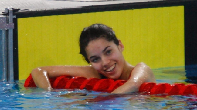 Valentina Muñoz ganó en la natación el cuarto oro para Chile en los Parapanamericanos