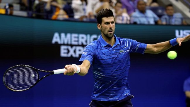 Novak Djokovic avanzó con paso firme a los octavos de final del US Open