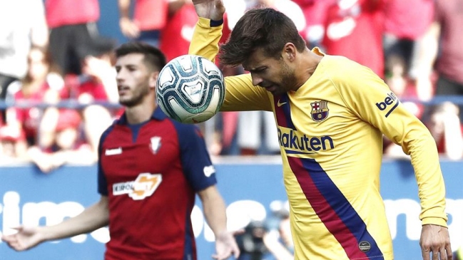 Arturo Vidal tuvo minutos en encendido empate entre FC Barcelona y Osasuna