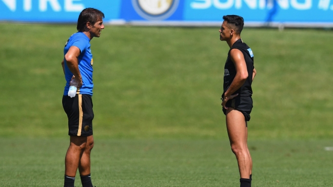 Alexis Sánchez entró en la nómina de Inter de Milán para enfrentar a Cagliari