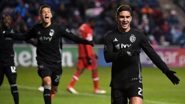 Felipe Gutiérrez y Diego Rubio sonrieron en una nueva jornada de la MLS
