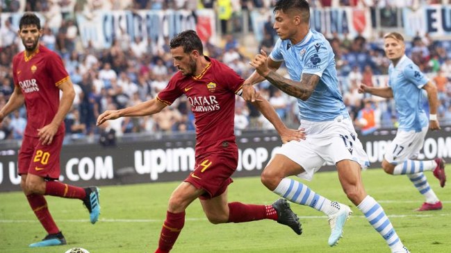 Lazio y Roma igualaron en un clásico lleno de vértigo en la Serie A