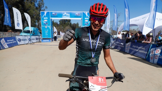Patricio Farías se coronó campeón del Subaru Mountain Bike UC 2019