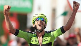 Mikel Iturria ganó la undécima etapa de la Vuelta a España