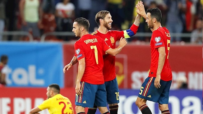 España logró una sufrida victoria sobre Rumania en las Clasificatorias para la Eurocopa