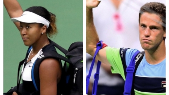 Naomi Osaka y Diego Schwartzman recibieron "Premio a la Deportividad" en el US Open
