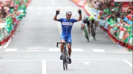 Philippe Gilbert alzó los brazos en Bilbao en la Vuelta a España
