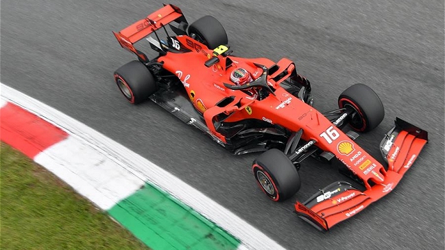 Charles Leclerc dominó también la segunda sesión de prácticas en Monza