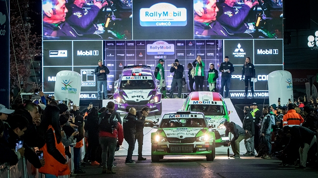 Curicó vivió la largada protocolar de la quinta fecha del Rally Mobil