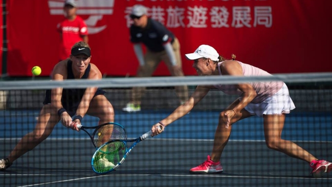 Alexa Guarachi y Giuliana Olmos cayeron en dobles del WTA de Nanchang