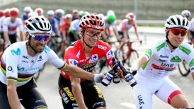 Primoz Roglic entró en Madrid como campeón de la Vuelta a España 2019