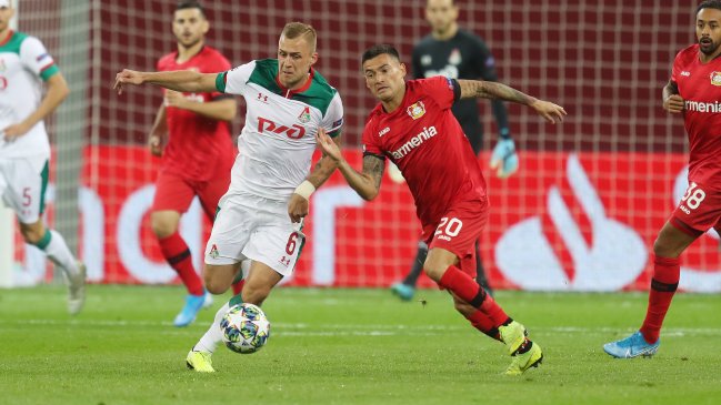 Charles Aránguiz tuvo valorada actuación pese a caída de Bayer Leverkusen por la Champions