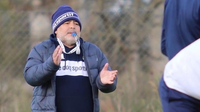 Diego Maradona ante su desafío en Gimnasia: Estamos dando todo lo que tenemos