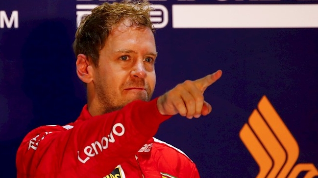 Sebastian Vettel se impuso en el GP de Singapur con polémica estrategia de Ferrari